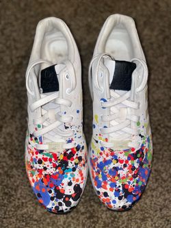 Adidas ZX Flux Paint Splatter Sneakers