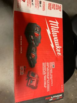 Milwaukee, batteries, and charger