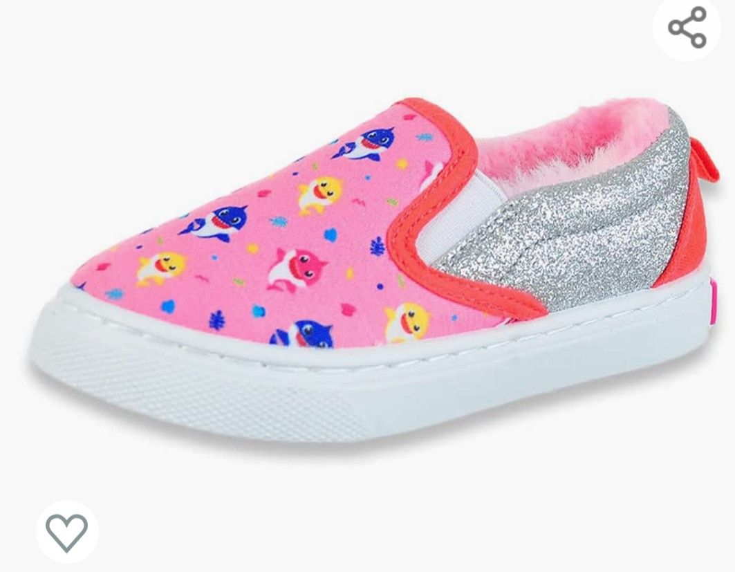 Size 5T, Baby Girl, Baby Shark Shoes