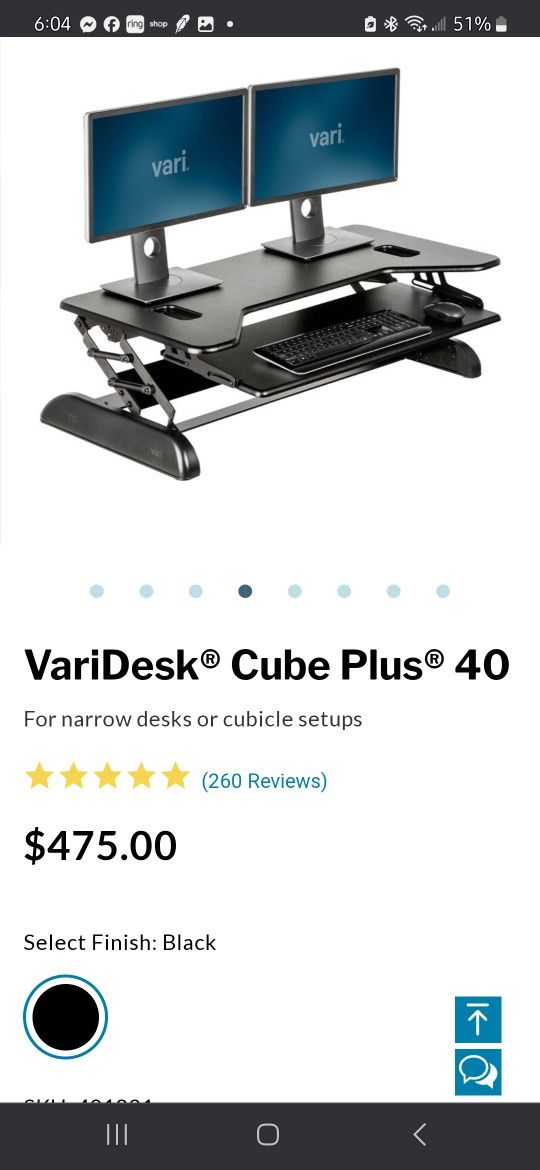 Varidesk Cube Plus 40