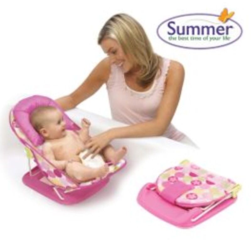 Summer Infant Deluxe Baby Bather - Pink