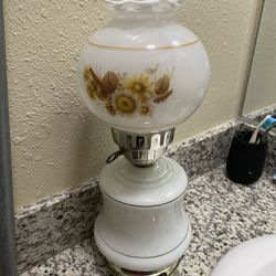 Vintage Porcelain Lamp