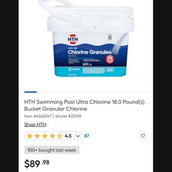 Pool Chlorine Granules