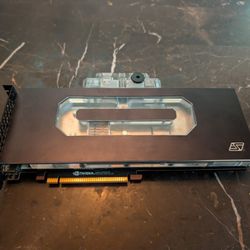 Nvidia GeForce Titan Xp Graphics Card w/swift tech waterblock