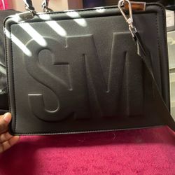 Steve Madden Bmatteou Black Satchel