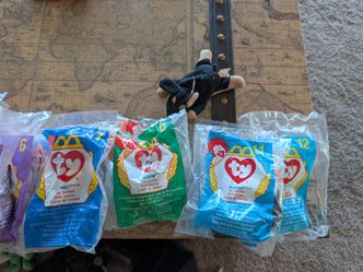 Teenie beanie babies from McDonald's