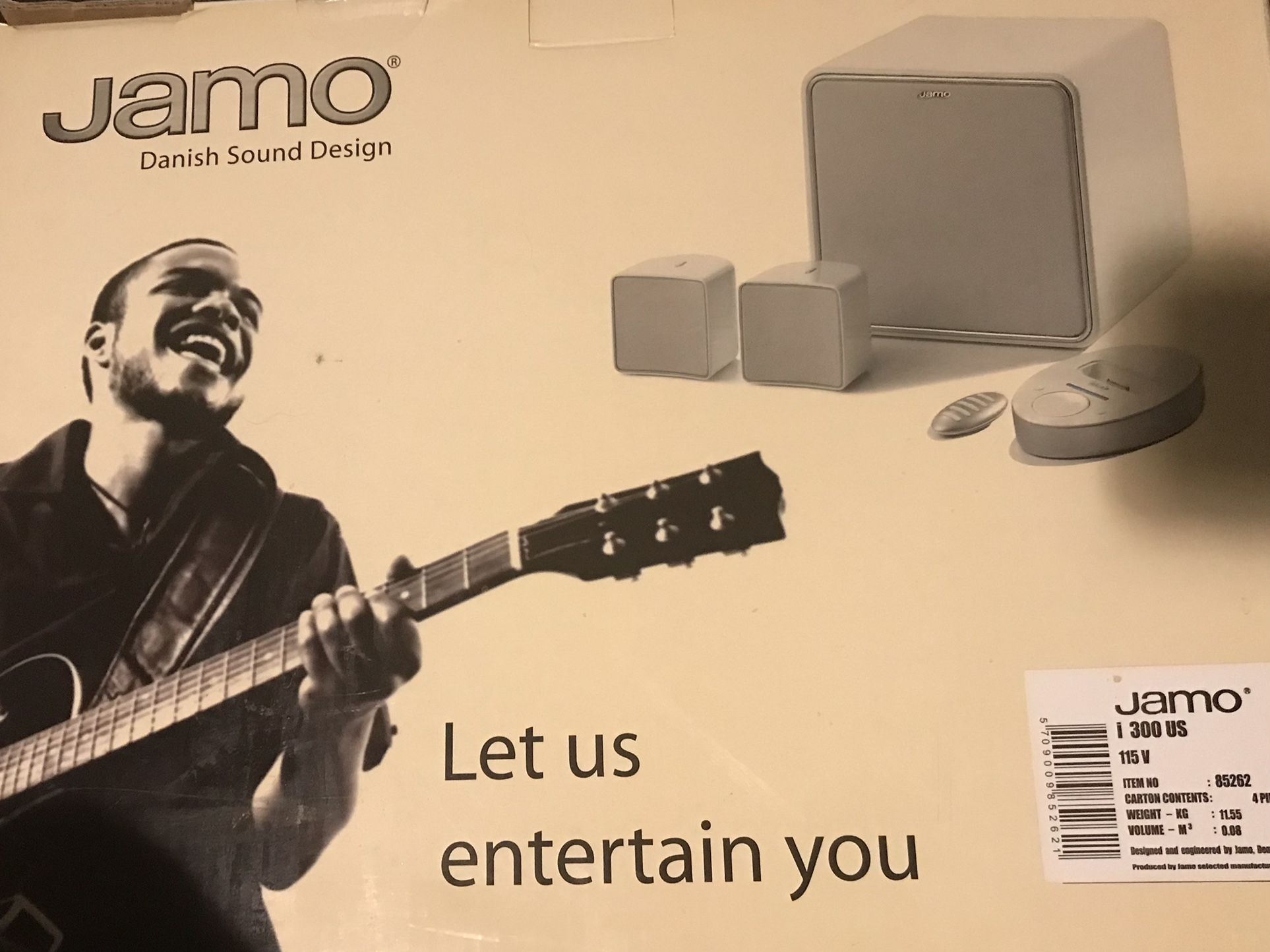 Jamo i300 iPod Sound System New In Box Orig. 399.