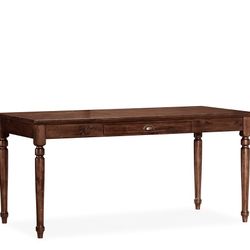 Pottery Barn Printers Writing Desk In Tuscan Chestnut 