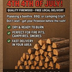 4th of July Sale! 🔥 FIREWOOD 🔥 