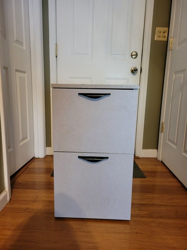 2 Drawer File Cabinet NO KEY
