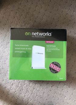 On Networks N300 WiFi Router NEW