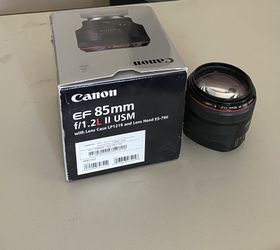 Canon EF 85 1.2 II