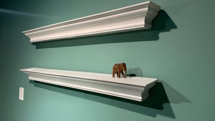 48 Inches long Fireplace Mantle Floating Shelf Sconces