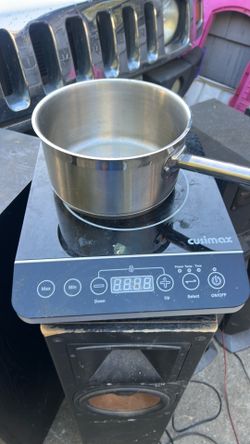Hot electric cooking stove plate