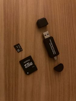 Vanja OTG/USB Card Reader + Micro SD Adapter + Micro SD