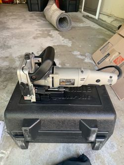 Porter-Cable 7-Amp Deluxe Plate Joiner Kit (Model 557).