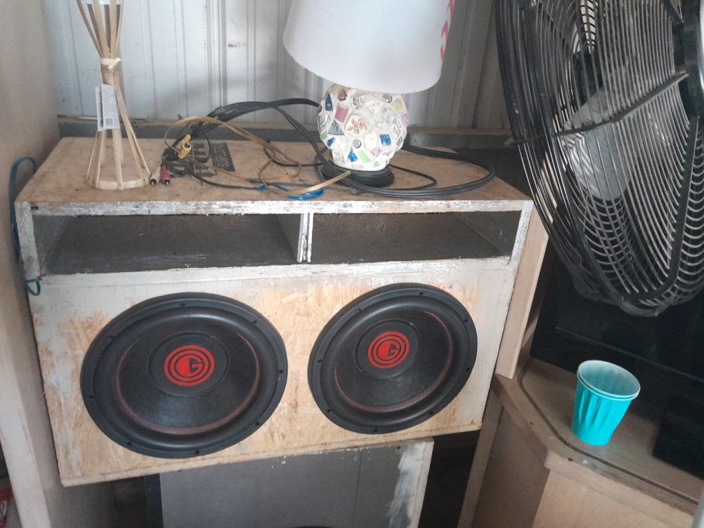 2 New Gravity 12 Inch Subs