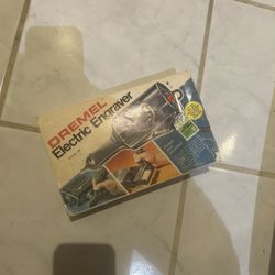 Dremel Electric Engraver