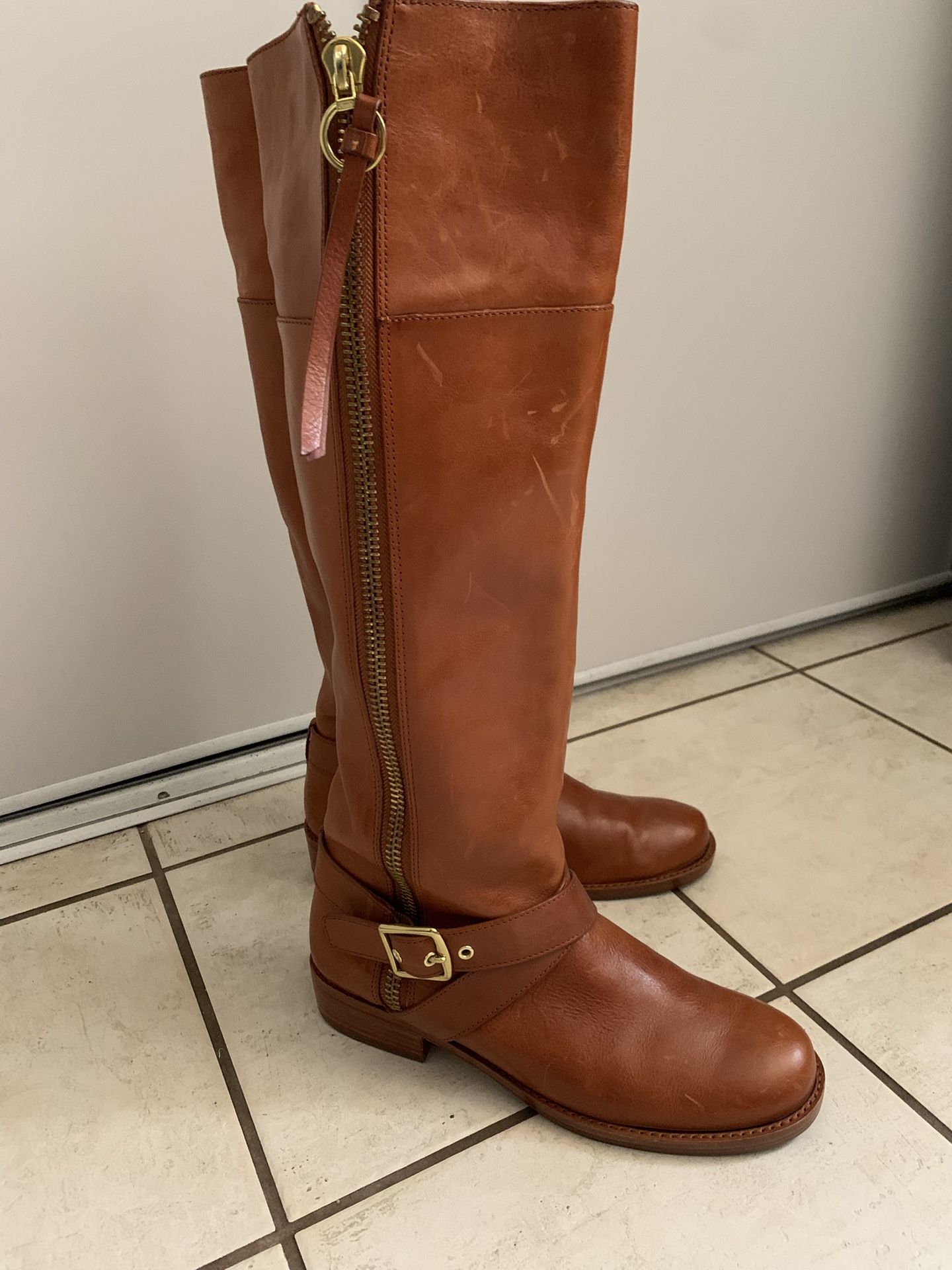 Coach Leather Boots