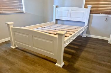 White Full Bed Frame - no mattress
