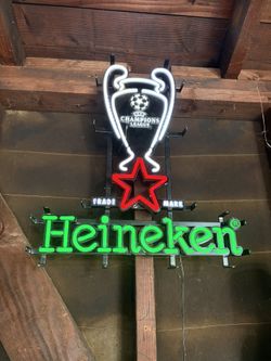 Neon Heineken Beer Light 