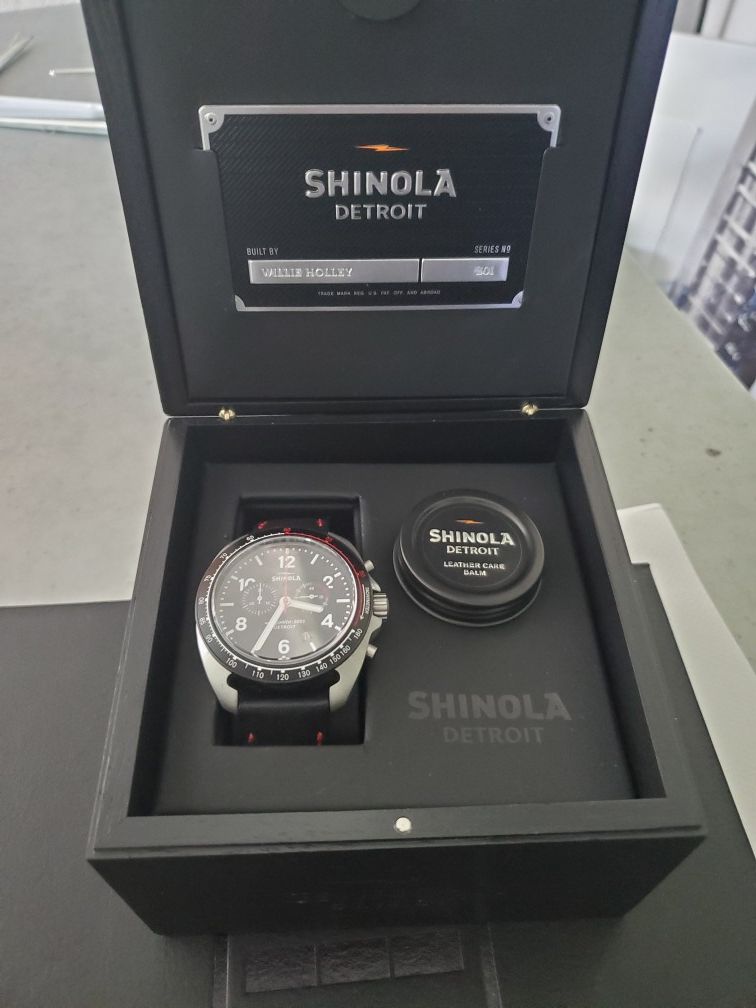 Shinola 50th Anniversary Penske Watch