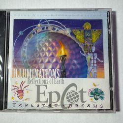 Sealed New!! DISNEY WORLD Epcot Illuminations Tapestry of Dreams MUSIC CD RARE