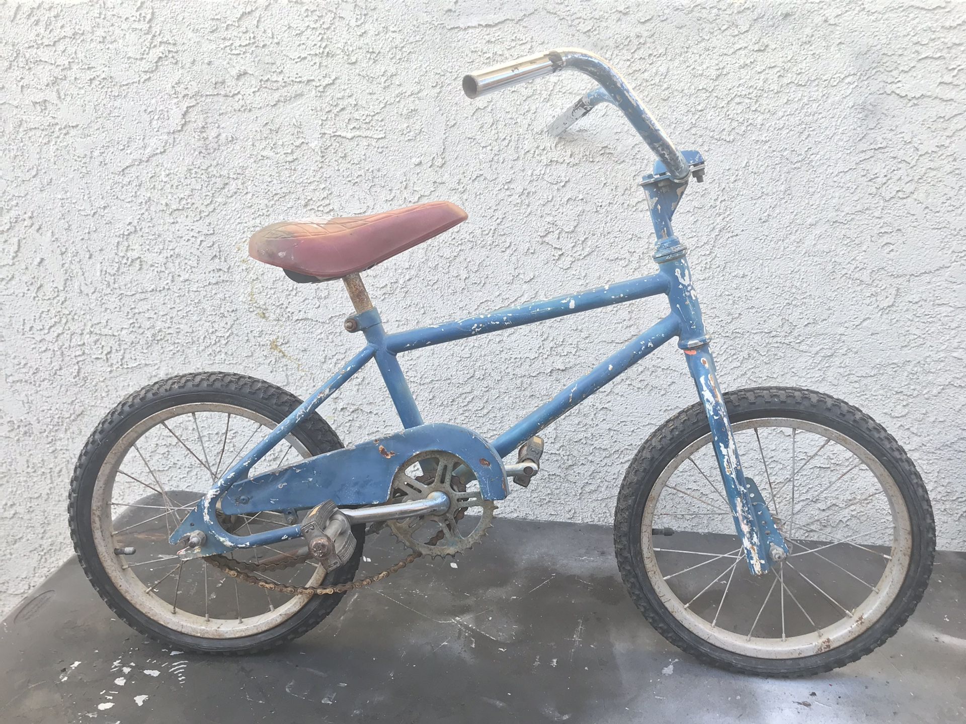 Old school Boys 16 inch loop tail BMX bike bicycle