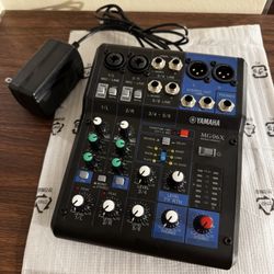 YAMAHA MG06X  BRAND NEW MIXER HAVE EFFECTS 