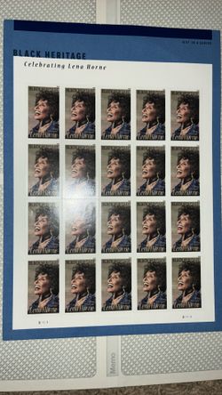 US 5259 Black Heritage Lena Horne forever sheet of 20 MNH 2018.