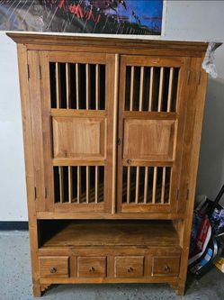 Wooden cabinet