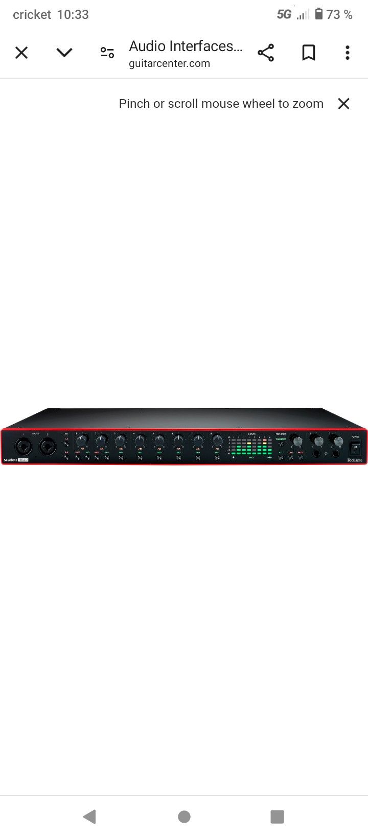 Focusrite Scarlett 18i20