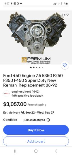 F250 460 Engine