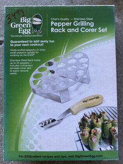 Pepper Grilling Rack And Corer Set