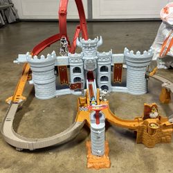 Hot Wheels And Mario Kart Bowser’s Castle