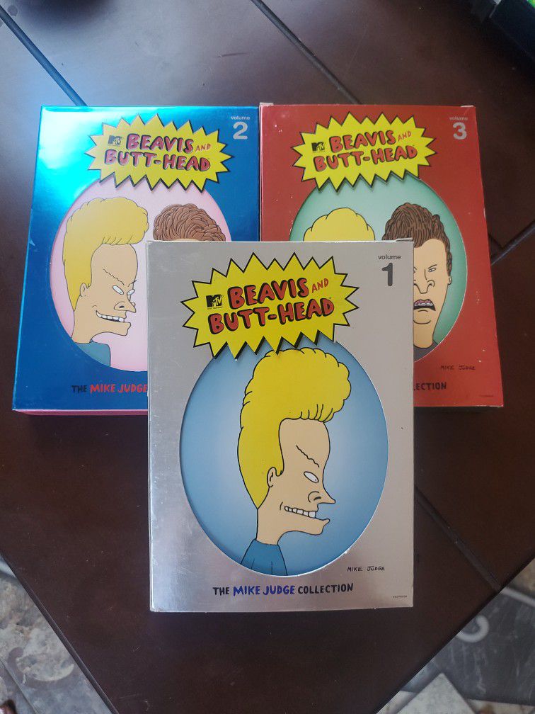 Beavis And Butt Head Colletor DVD Volume 1 2 And 3