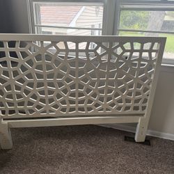West elm Moroccan Head Board 