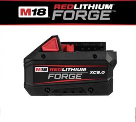 Milwaukee M18 18V Lithium-Ion REDLITHIUM FORGE XC 8.0 Ah Battery Pack