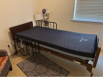 Medline Adjustable Medical Bed-Full