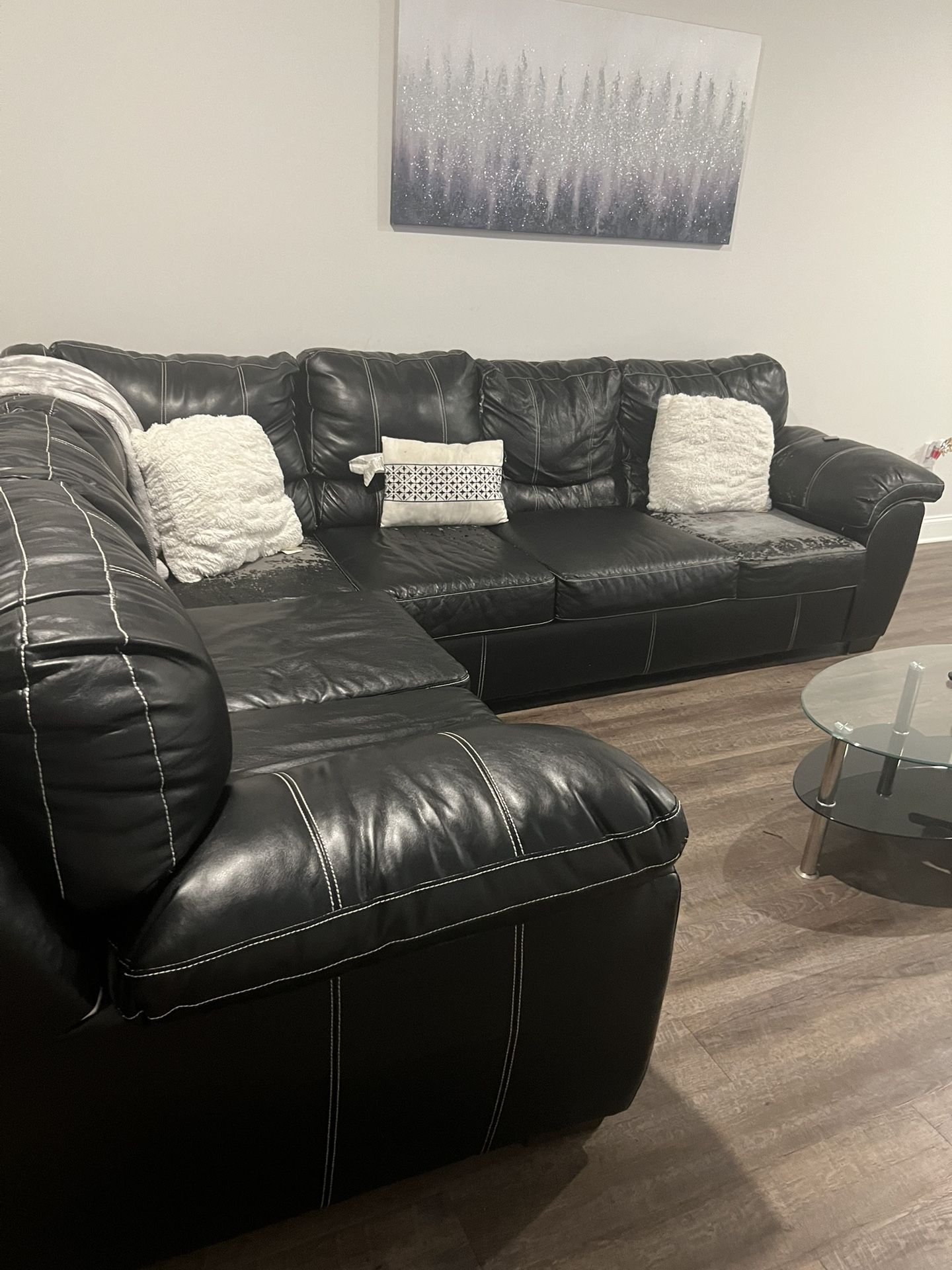 Black Sectional