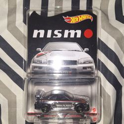 HOT WHEELS NISMO NISSAN SKYLINE GT-R (BNR34) #11264/30000
