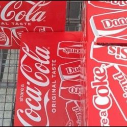 24 packs of Coca-Cola