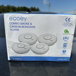 Ecoey 10-Year Smoke and Carbon Monoxide Detector