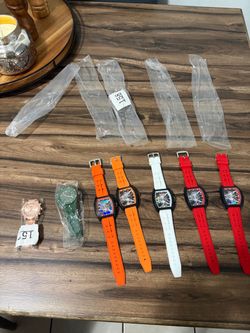 Seven different watches price for all