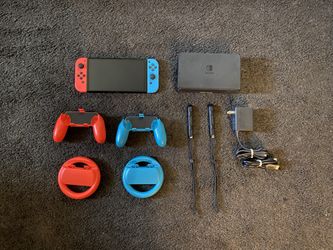 Nintendo Switch Oled Version With Extras
