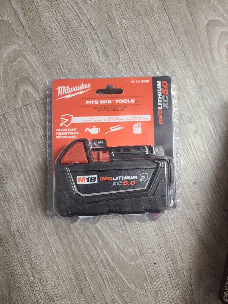 Milwaukee M18 5.0 Battery