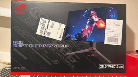 OLED Gaming monitor.