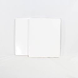 2-Pack New 8x10 White Canvas for Painting - Unused, 1/2 Inch Thick