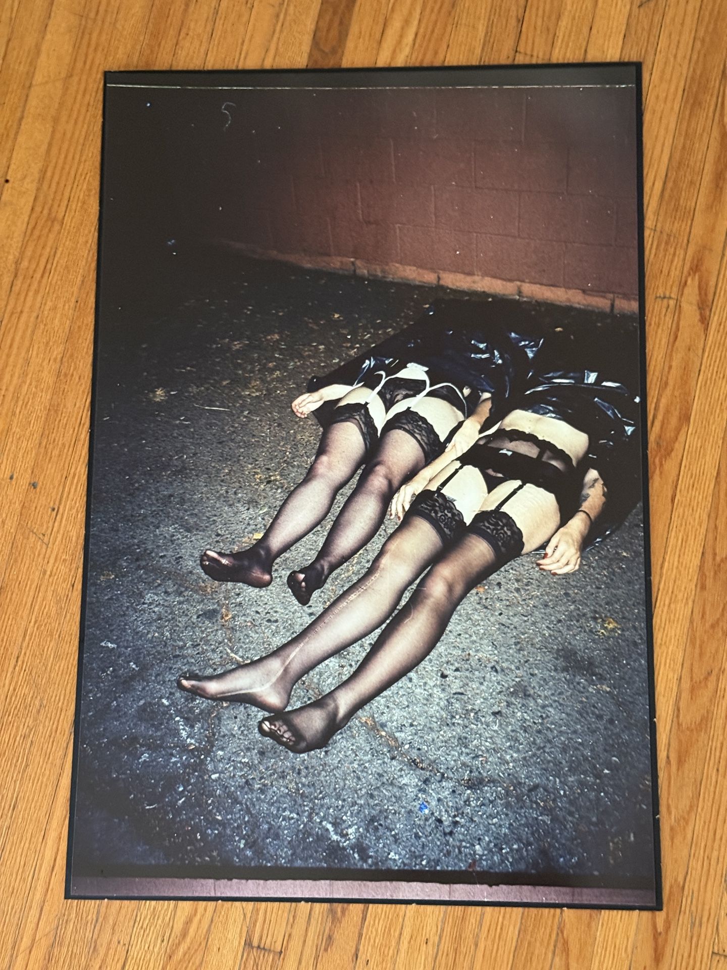 Large Art Print Pretty Puke