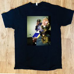 Kobe Bryant 24 Legendary Los Angeles Lakers Trophy Tshirts 